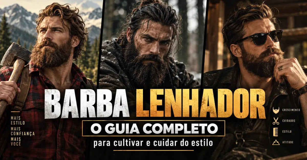 Barba Lenhador: O Guia Completo para Cultivar e Cuidar do Estilo